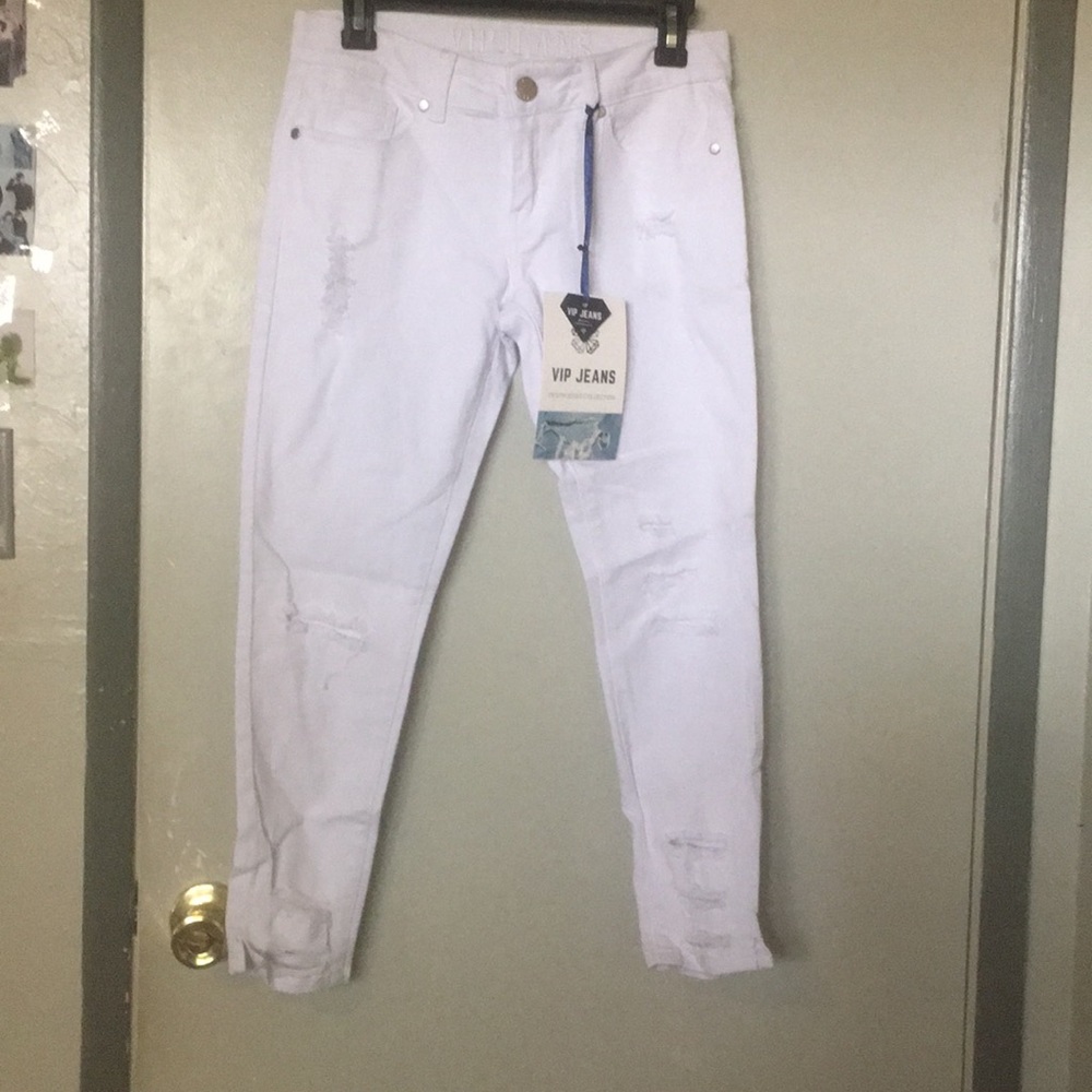 White jeans